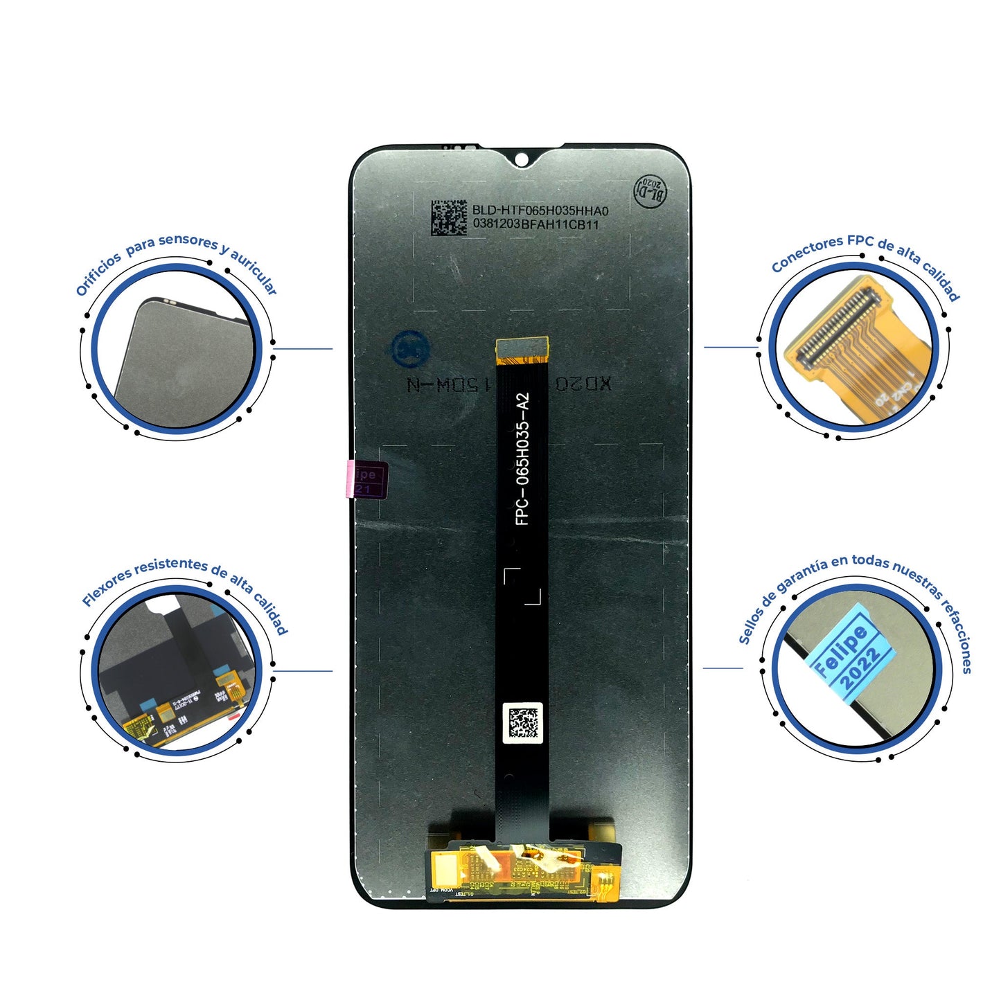 PANTALLA MOTOROLA ONE FUSION