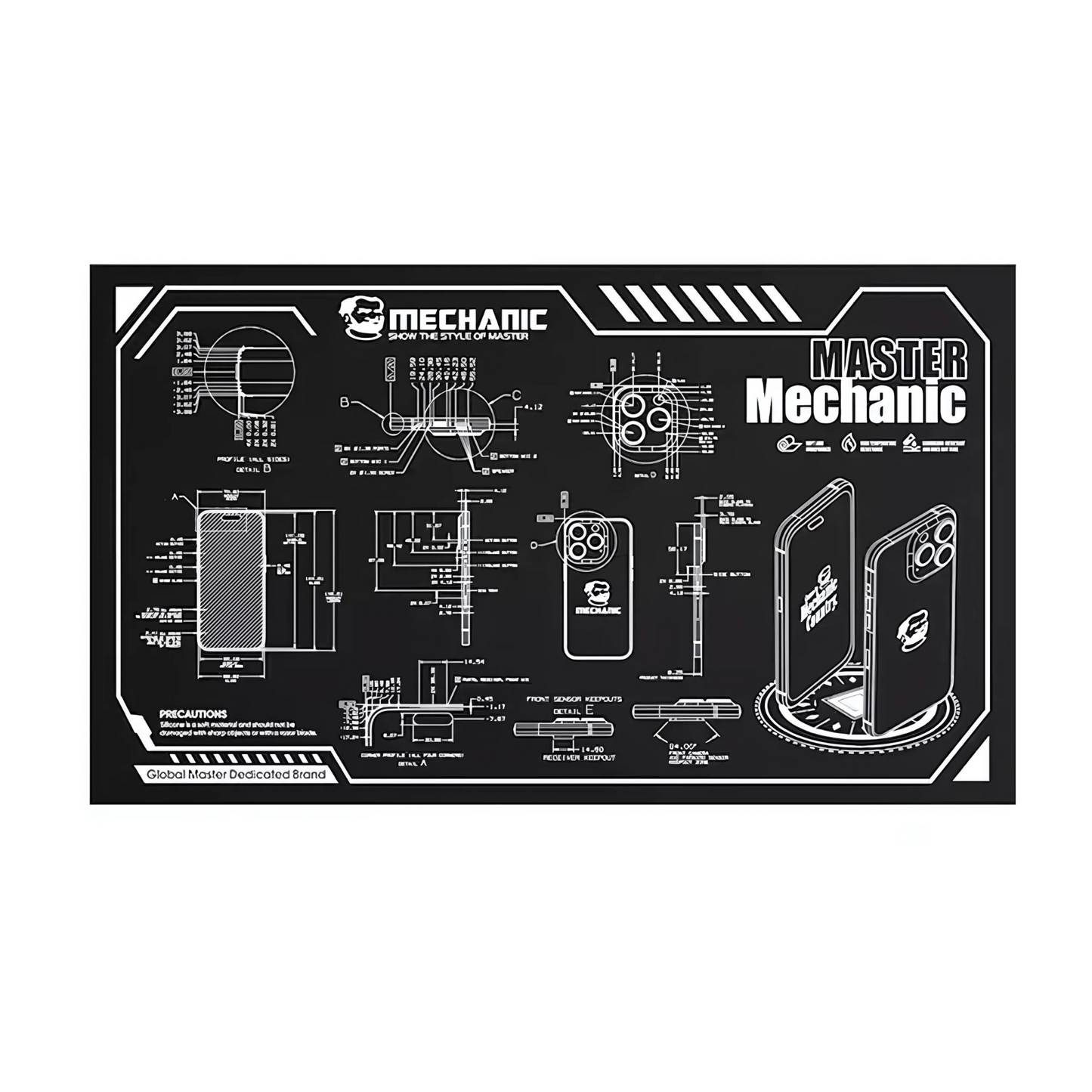 MECHANIC TAPETE ANTIESTATICO V78