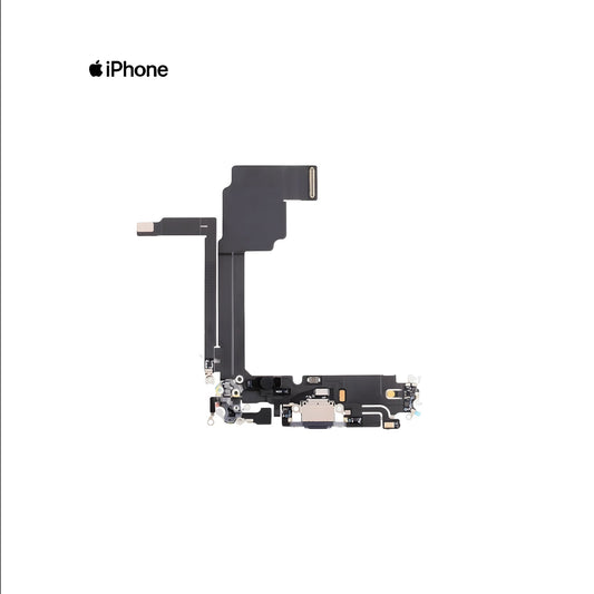 PLACA DE CARGA IPHONE 15 PRO MAX NEGRO