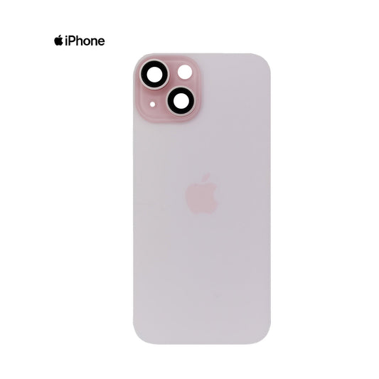 TAPA IPHONE 15 ROSA CON CLIP