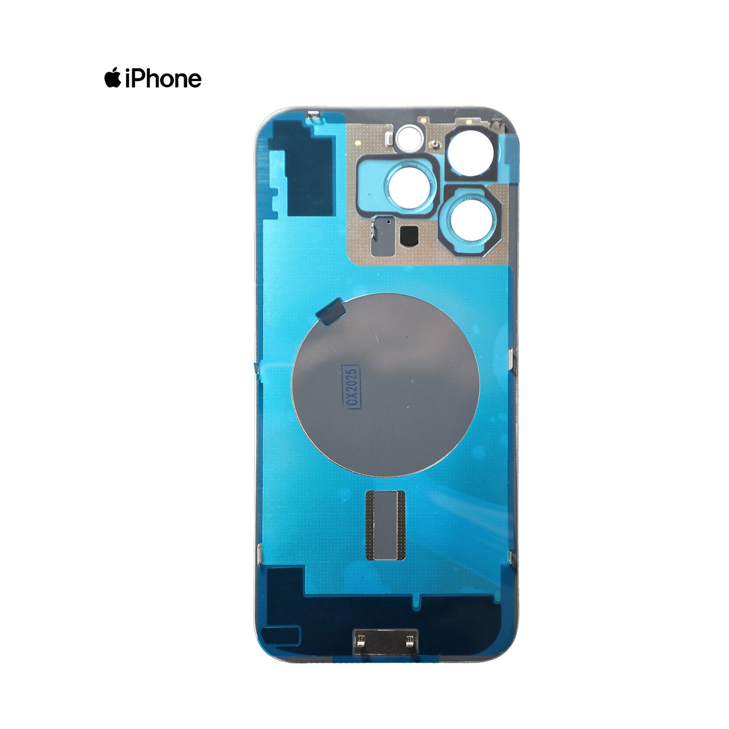 TAPA IPHONE 16 PRO MAX BLANCO CON CLIP