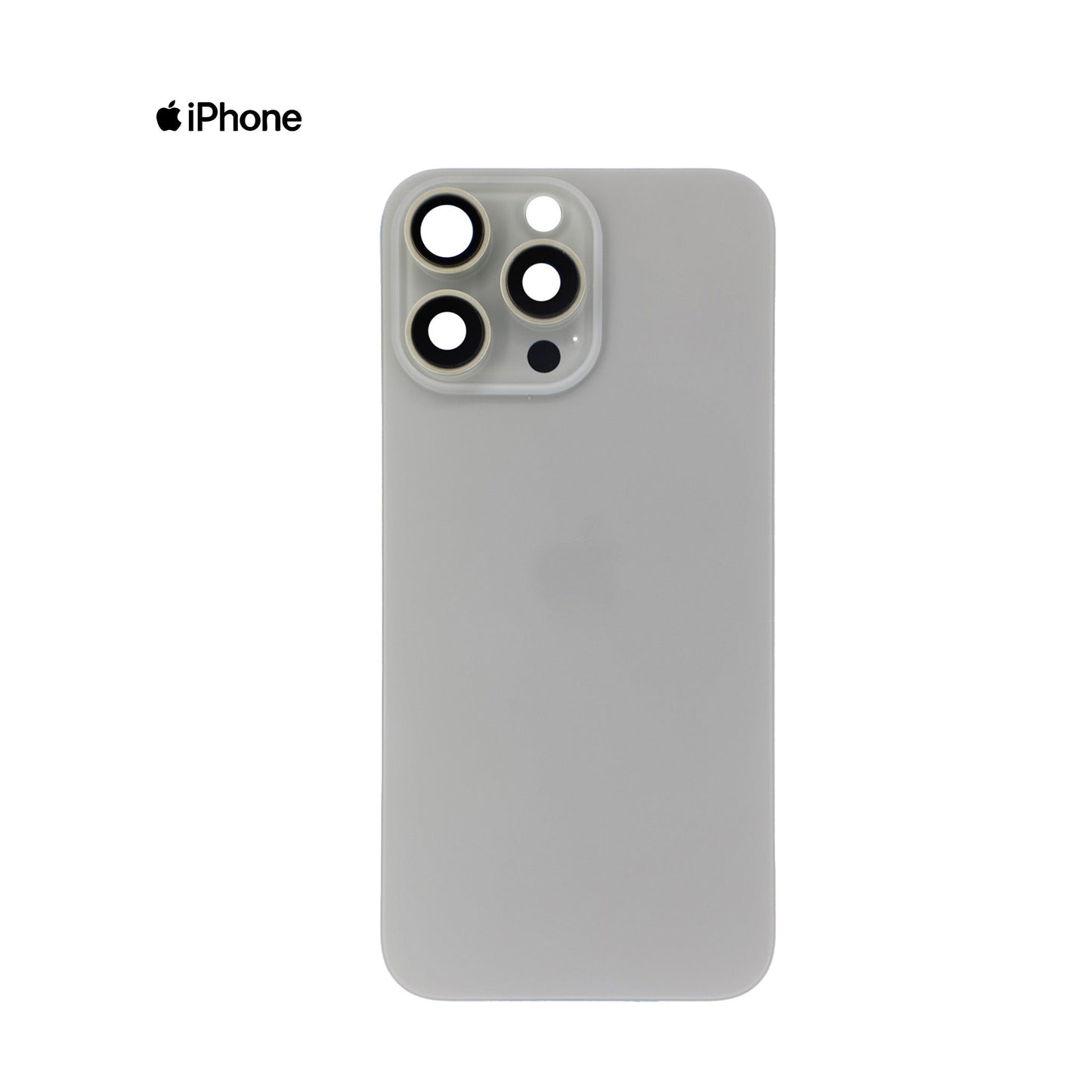 TAPA IPHONE 16 PRO MAX GRIS CON CLIP