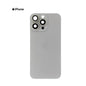 TAPA IPHONE 16 PRO MAX GRIS CON CLIP