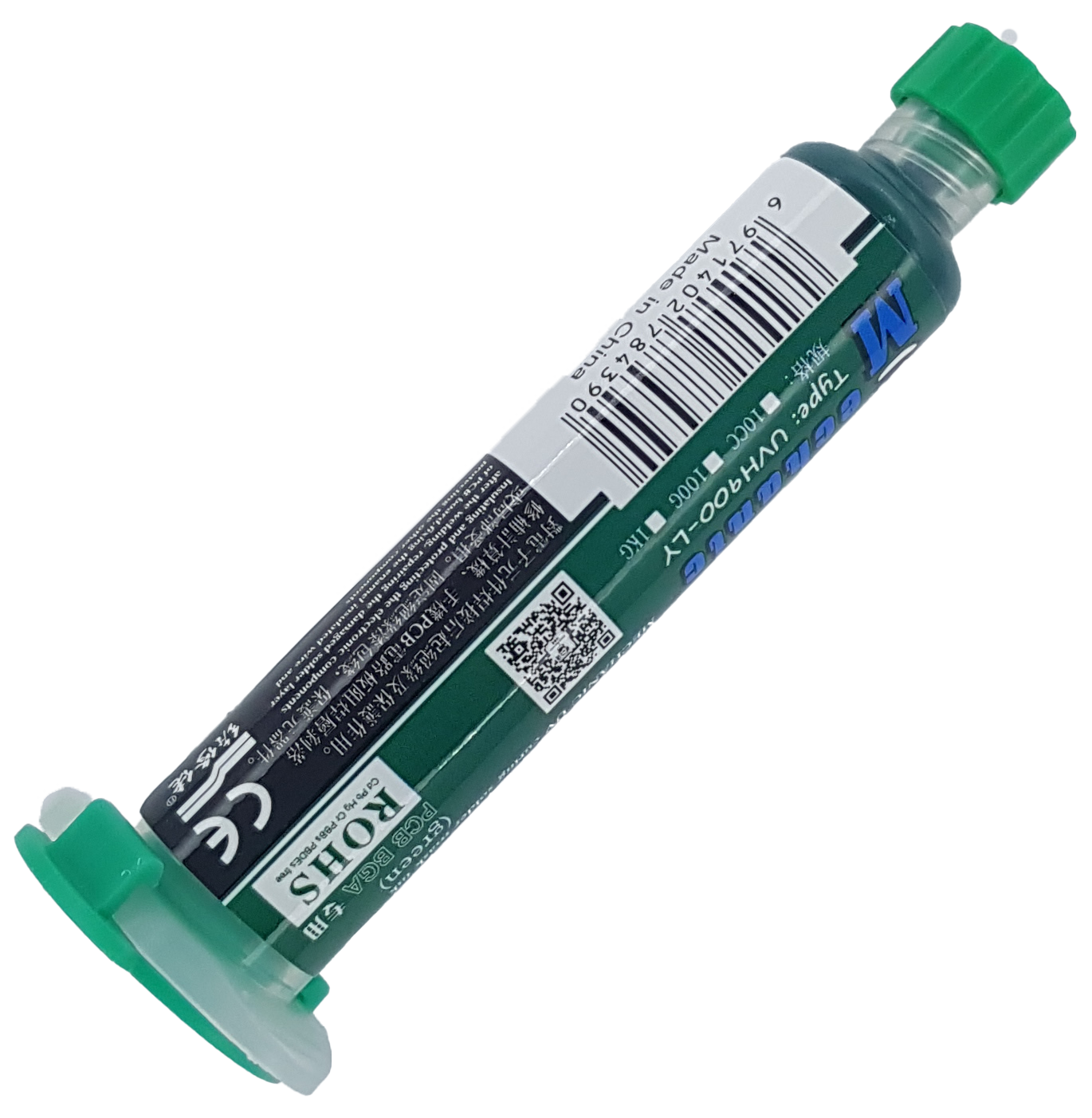 MECHANIC MASCARA DE SOLDADURA UV TINTA VERDE 10 cc