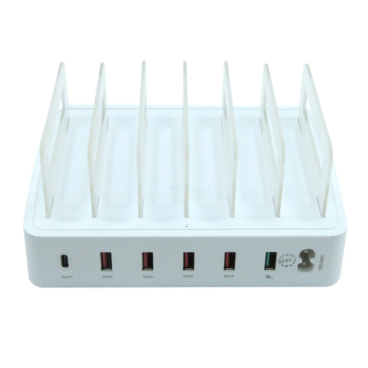 LIUTOOL MULTIPUERTO CARGADOR 866T , 5 PUERTOS USB , 1 PUERTO TIPO C