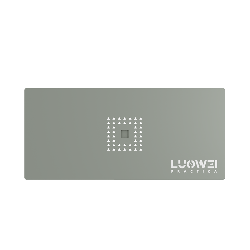 LUOWEI TAPETE DE TRABAJO 450MM x 206MM RESISTENTE A ALTAS TEMPERATURAS GRIS